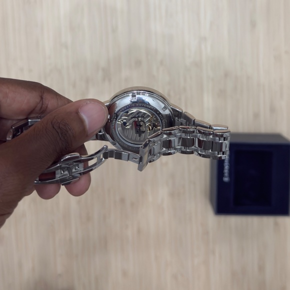 Thomas Earnshaw - BARALLIER - DUAL TIME SUN MOON OPEN HEART AUTOMATIC - Picture 6 of 9